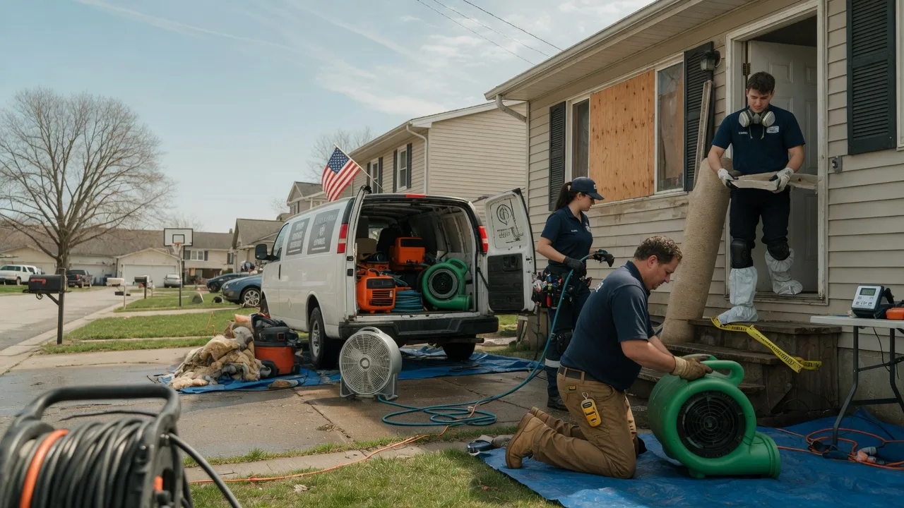 Water Damage Restoration in Montezuma, IA near me